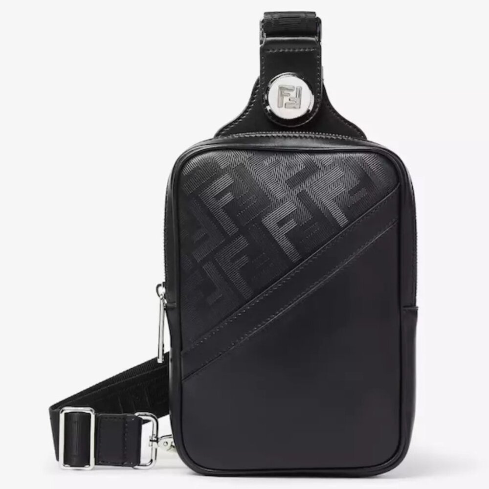 Fendi Shadow Diagonal Belt Bag (Men)